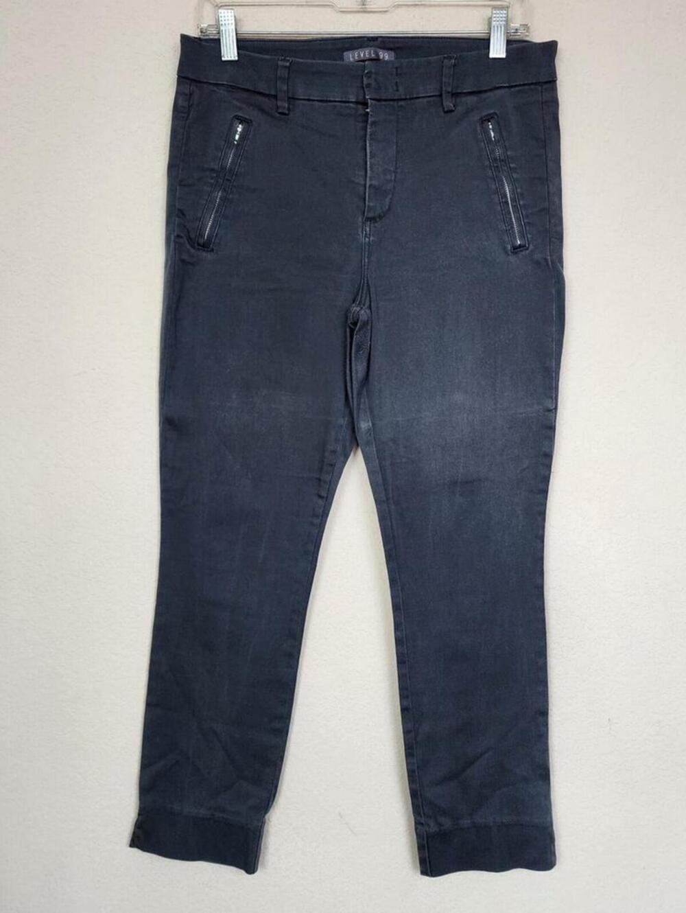 Level 99 Dark Grey Gray Size 29 Skinny Pants